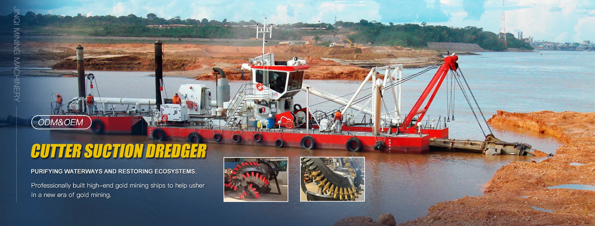 An tSín Cutter Suction Dredger Soláthraí